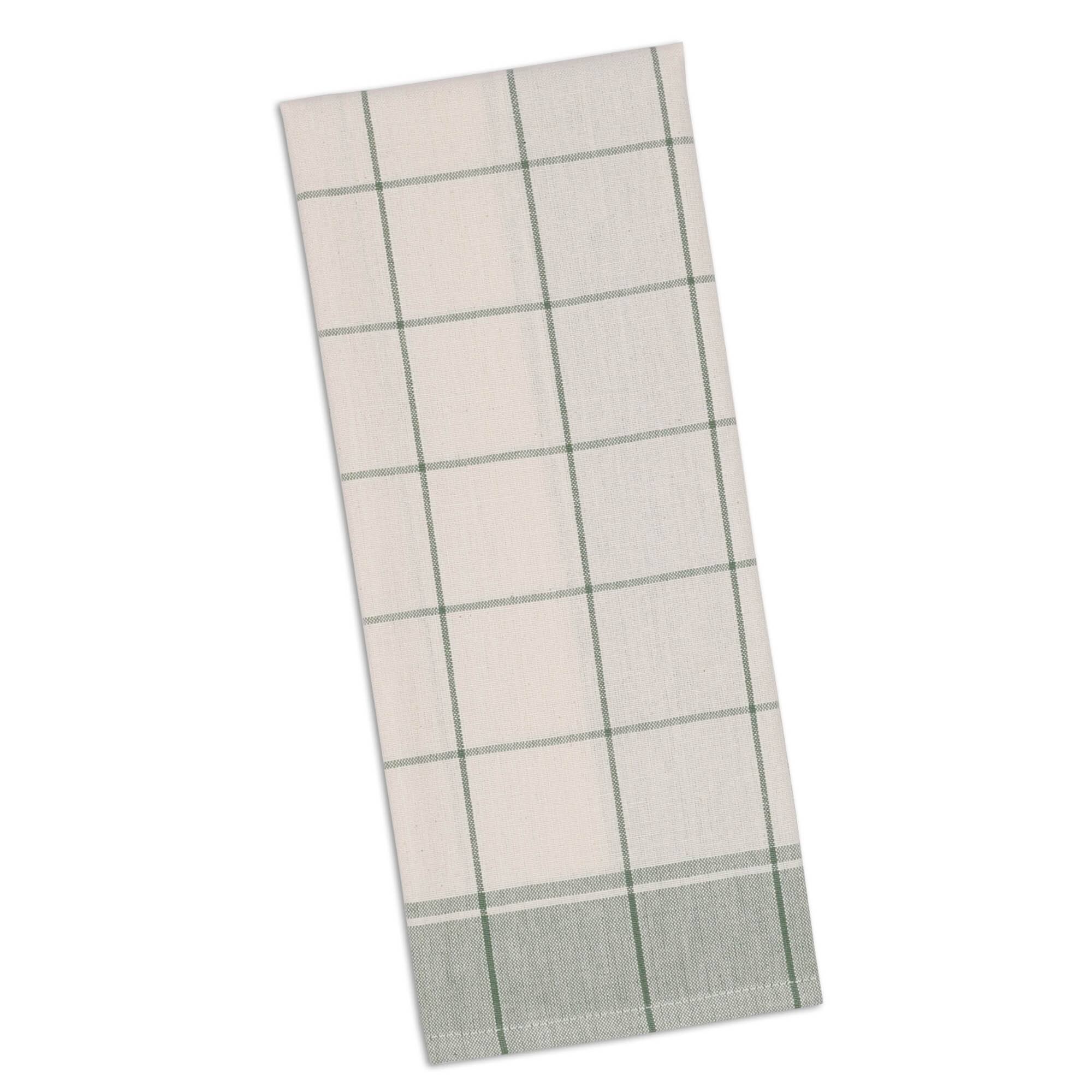 DII® Assorted Sage Classic Dishtowel (Set of 4)